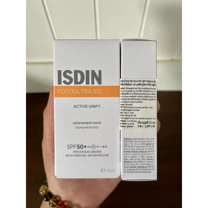 กันแดด ISDIN Foto Ultra100 Active Unify SPF 50+ ขนาด 50ml | Shopee Thailand