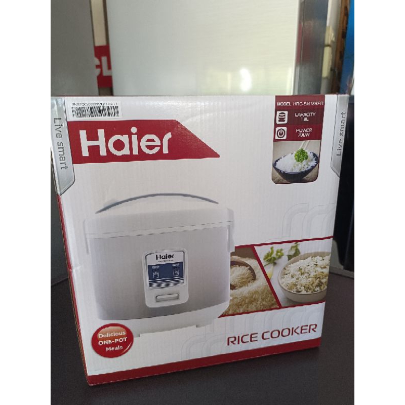 SHARP/Haier หม้อหุงข้าวอุ่นทิพย์ 1.8 ลิตร ใหม่มีประกัน 6 เดือน | Shopee ...