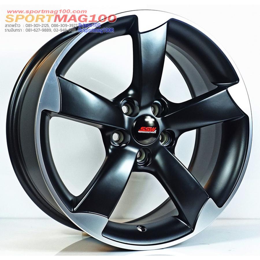 ล้อแม็กซ์ SSW RP29 สีดำขอบเงา 7-17นื้ว 5รู100 ET35 [21617] | Shopee ...