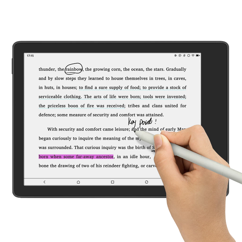 Meebook M8C eBook Reader - 7.8" Color Eink (Android 14 / Micro SD Slot 1TB)