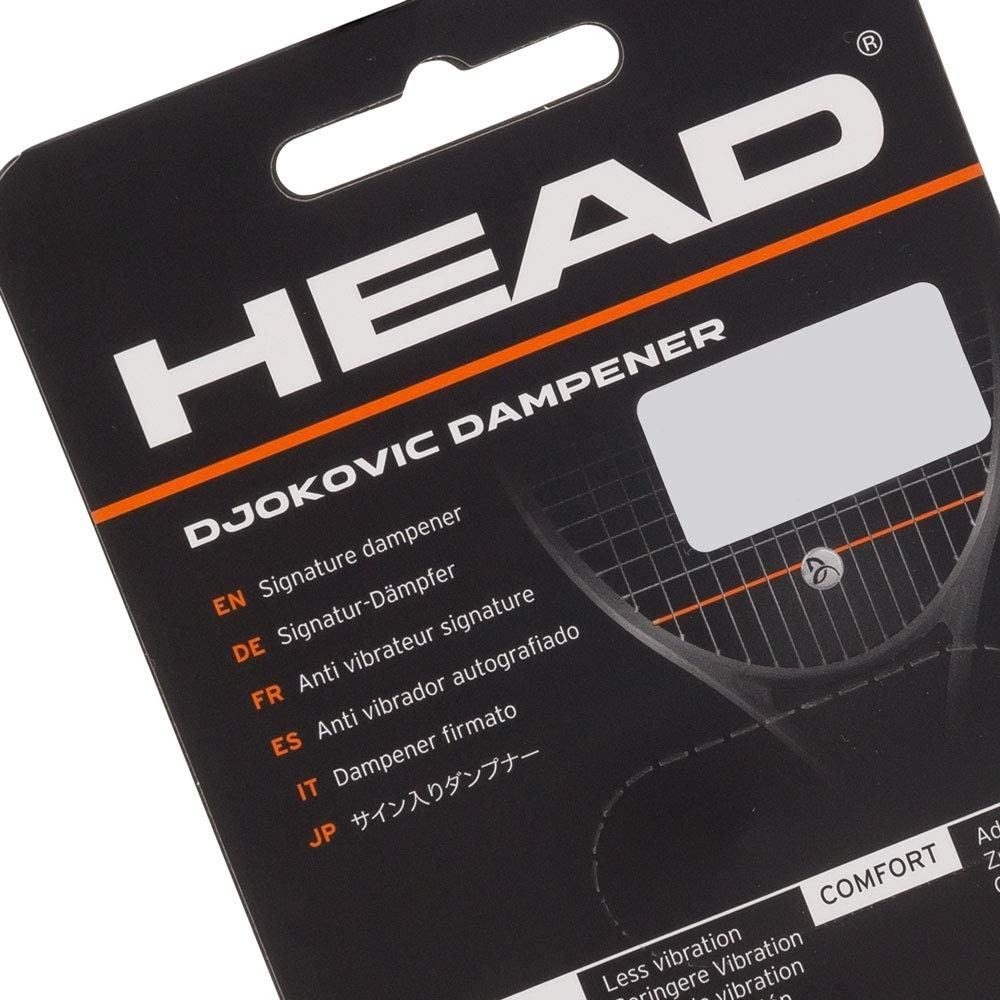 Head ยางกันสะเทือน Djokovic Tennis Dampener | White ( 285704WH ...