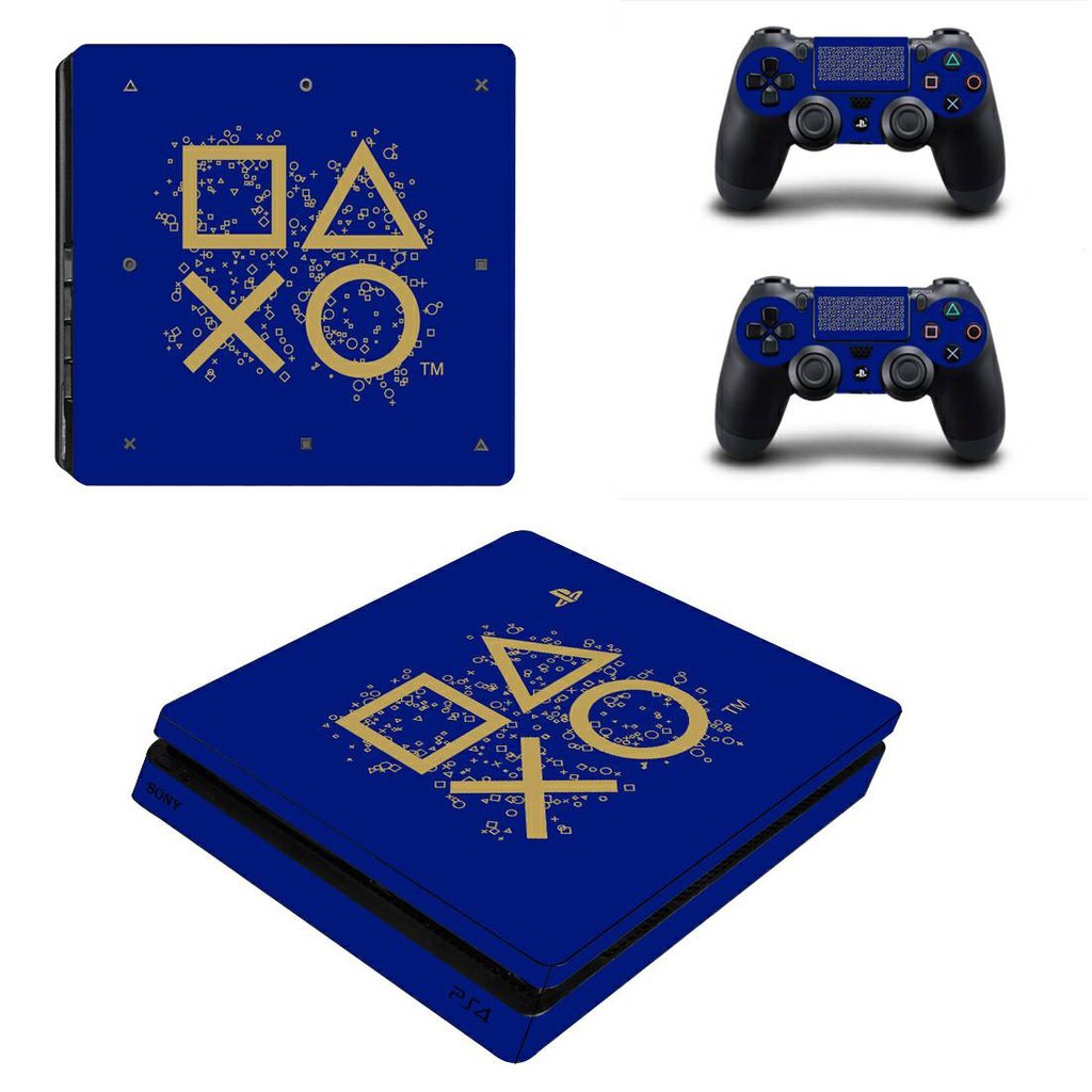 Sticker ติดเครื่อง Ps4Pro / Ps4 Slim ลายต่างๆ คุณภาพสูง | Shopee Thailand