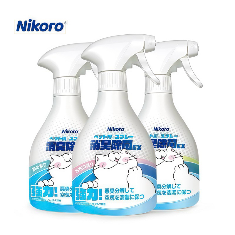Nikoro pet deodorant 370ml สเปรย์ระงับกลิ่นกายสัตว์เลี้ยงสุนัขแมวกำจัด ...