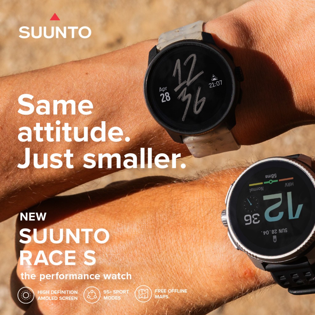 Suunto Race S Titanium Courtney - นาฬิกาสปอร์ตสายเพอร์ฟอแมนซ์