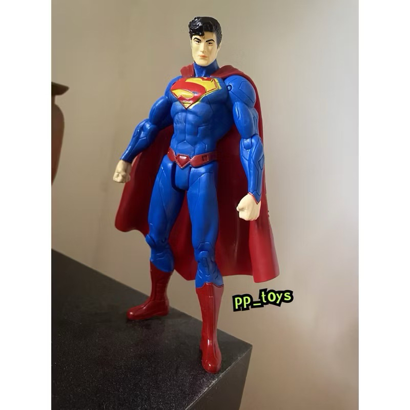 DC Superman justice league new 52 โมเดลซุปเปอร์แมน 7” figure 1:10 ...