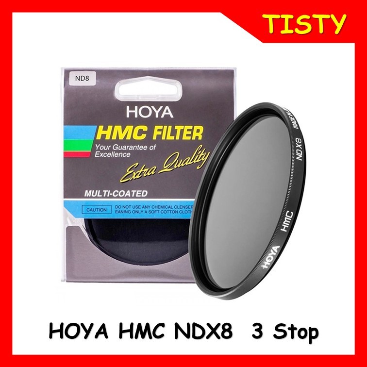 Hoya 77mm HMC NDx8 Screw-in Neutral Density Filter - Black, 3-Stop