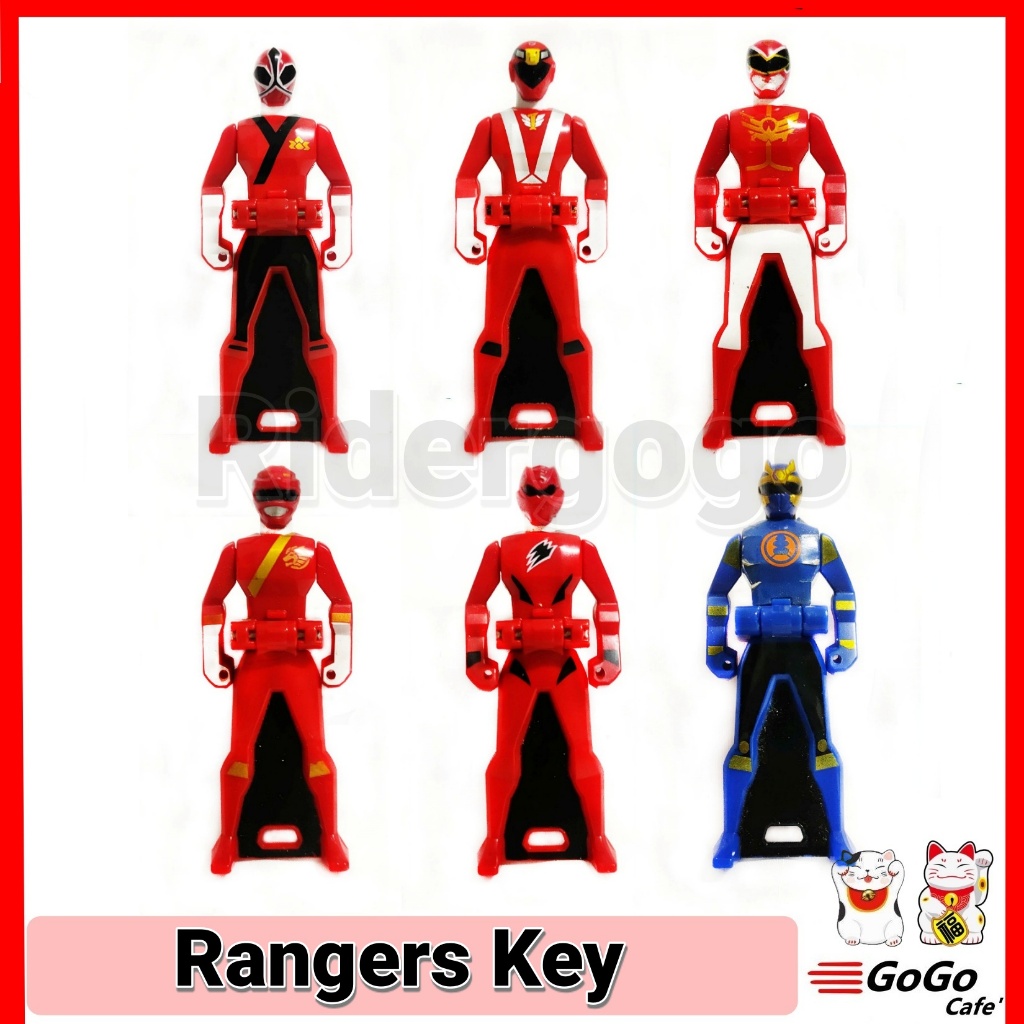 Rangers Key เรนเจอร์คีย์ Gokaiger สำหรับใช้เล่นกับ Mobirate โมบายเรท ...