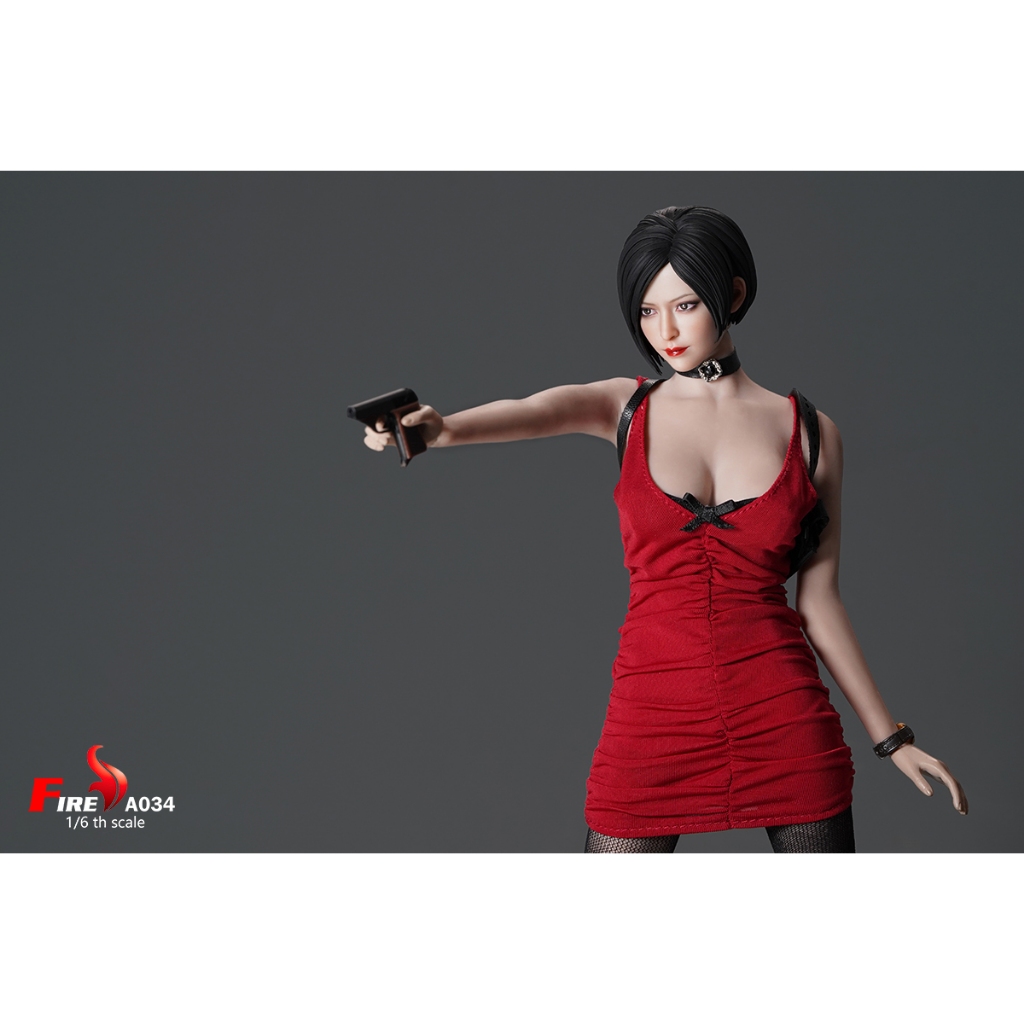 FIRE A034 1/6 : Ada King Head Sculpture Costume Accessories Set 