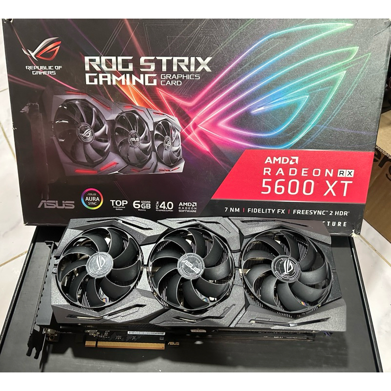 RX5600Xt Asus Rog strix 6GB | Shopee Thailand