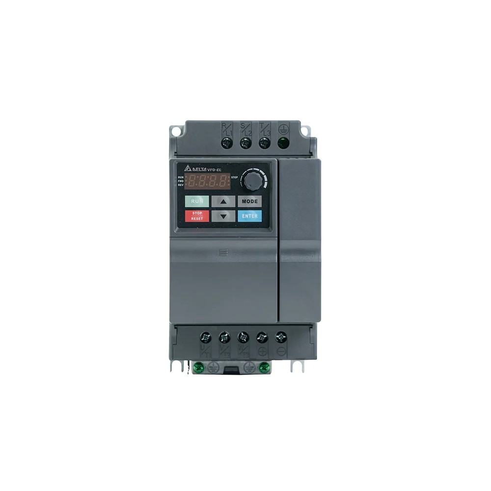 Delta Inverter VFD037EL43A 5HP 3.7kW Input 380V 3-Phase Output 380V 3 ...