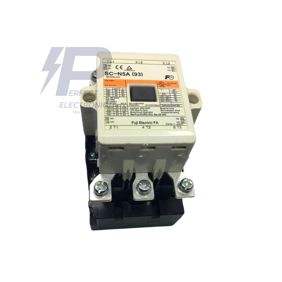 SC-N5A FUJI Magnetic Contractor 3 Phase แมกเนติกคอนแทคเตอร์สามเฟส 105A ...