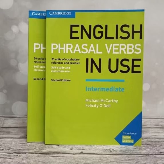 (New)English Phrasal Verbs in Use Intermediate Book.(เกรดบี) #CEFR B1 ...