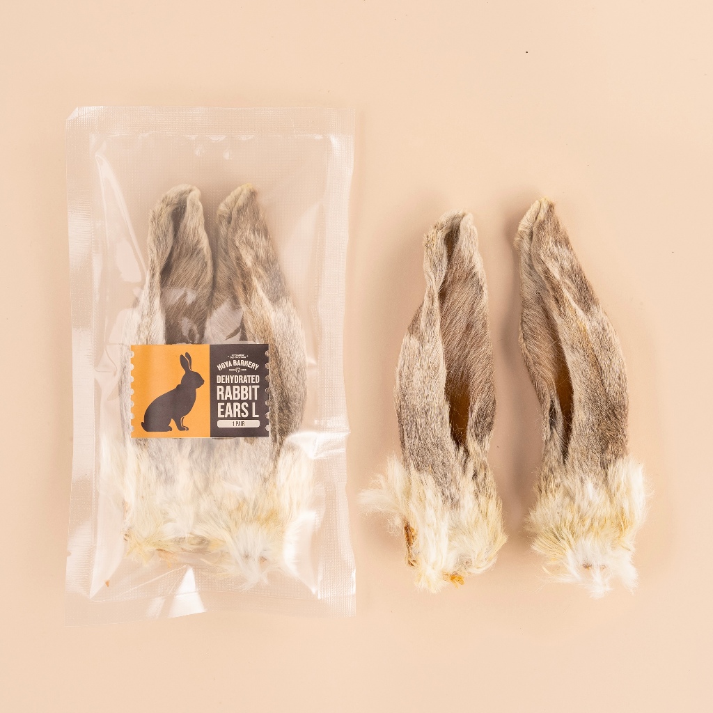 หู หาง ขากระต่ายอบแห้ง ขนมน้องหมา Dehydrated rabbit ears feet leg Hoya ...