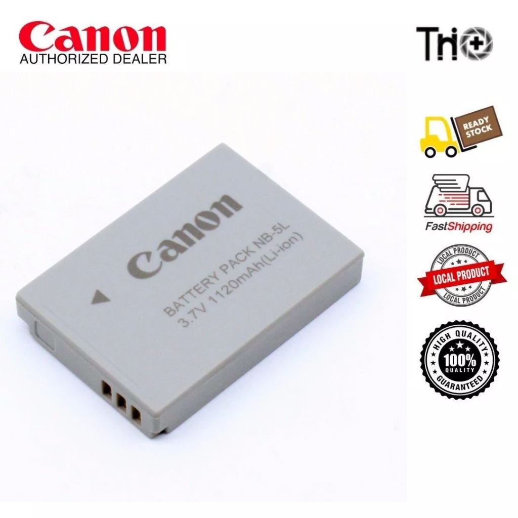 Vhbw 3 Batterie Ricaricabili Li-Ion 650mAh 3,6V Compatibili Con Canon Digital Ixus 850 IS, 800 IS, 870 IS, Sostituisce NB-5L