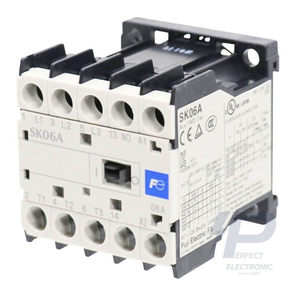 SK06A Magnetic Contactors 3 Phase แมกเนติกคอนแทคเตอร์สามเฟส 6A 1NO Coil ...