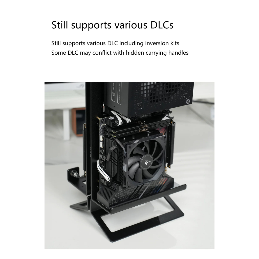 XTIA Xproto-N V2 CASE เคสคอม ITX ได้ทั้งแนวตั้ง/แนวนอน [รุ่นใหม่