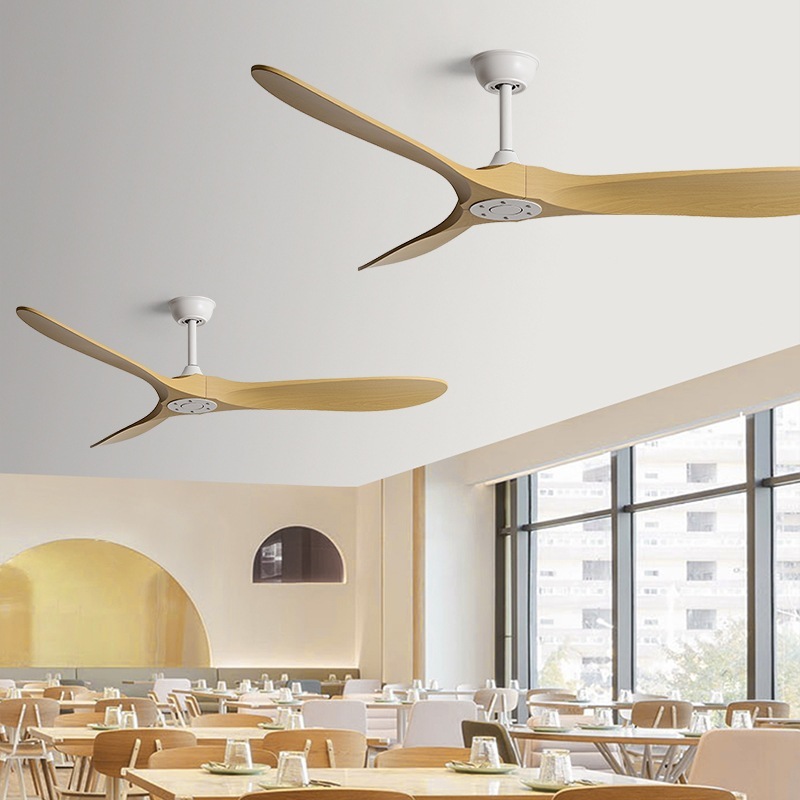 European Style Ceiling Fan พัดลมเพดานใบพัดพลาสติก ABS แบบสวิตช์ผนัง 42 ...