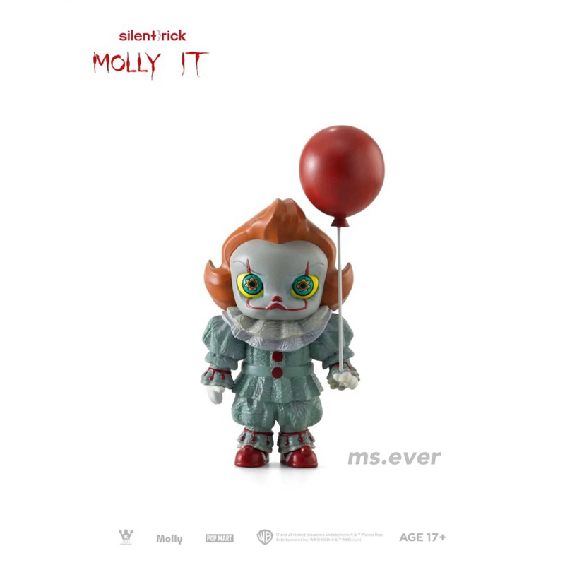 พร้อมส่ง] POP MART - MOLLY IT Mini figure 🤡🎈 | Shopee Thailand