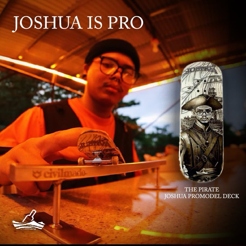 SOS FINGERBOARD “THE PIRATE DECK” (PROMODEL JOSHUA) | Shopee Thailand