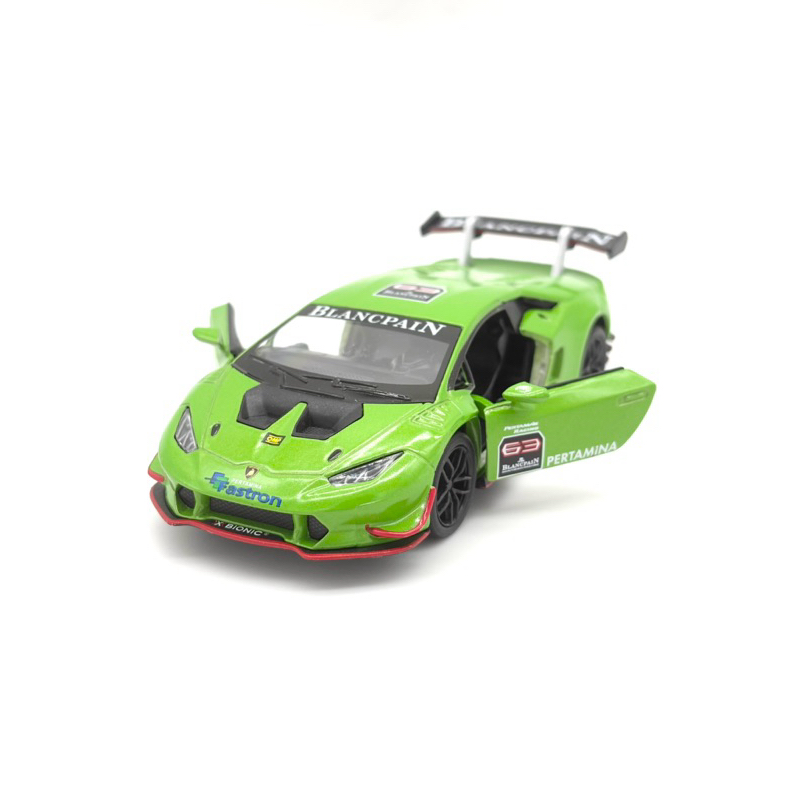 โมเดลรถ L. Huracan LP620-2 Super Trofeo โมเดลรถสปอร์ต มีลาน ไม่มีกล่อง ...