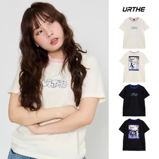 URTHE - เสื้อยืด สกรีนลาย Col. FUR24 รุ่น HEARTBEAT