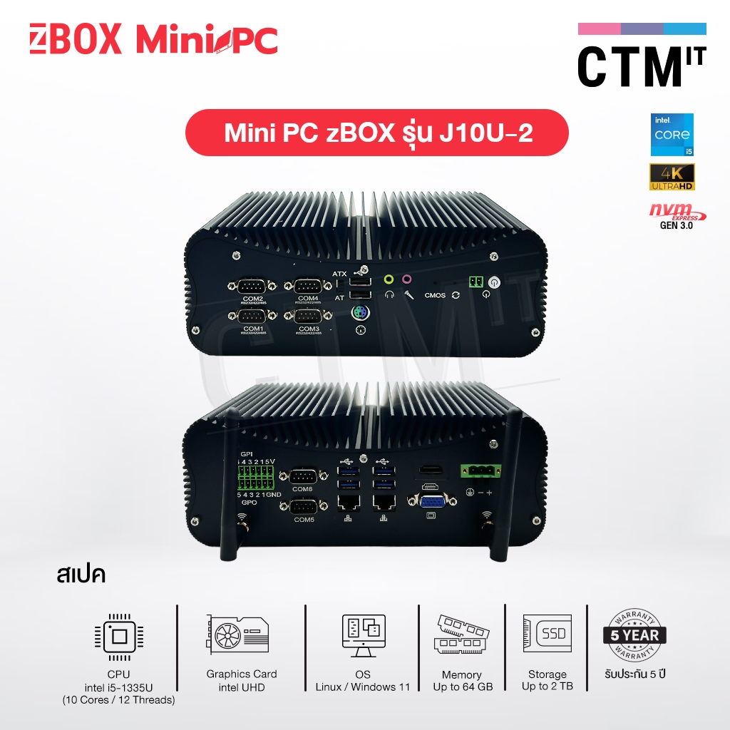 คอมพิวเตอร์โรงงาน สำนักงาน ออฟฟิศ มินิพีซี Mini Computer ZBOX ...