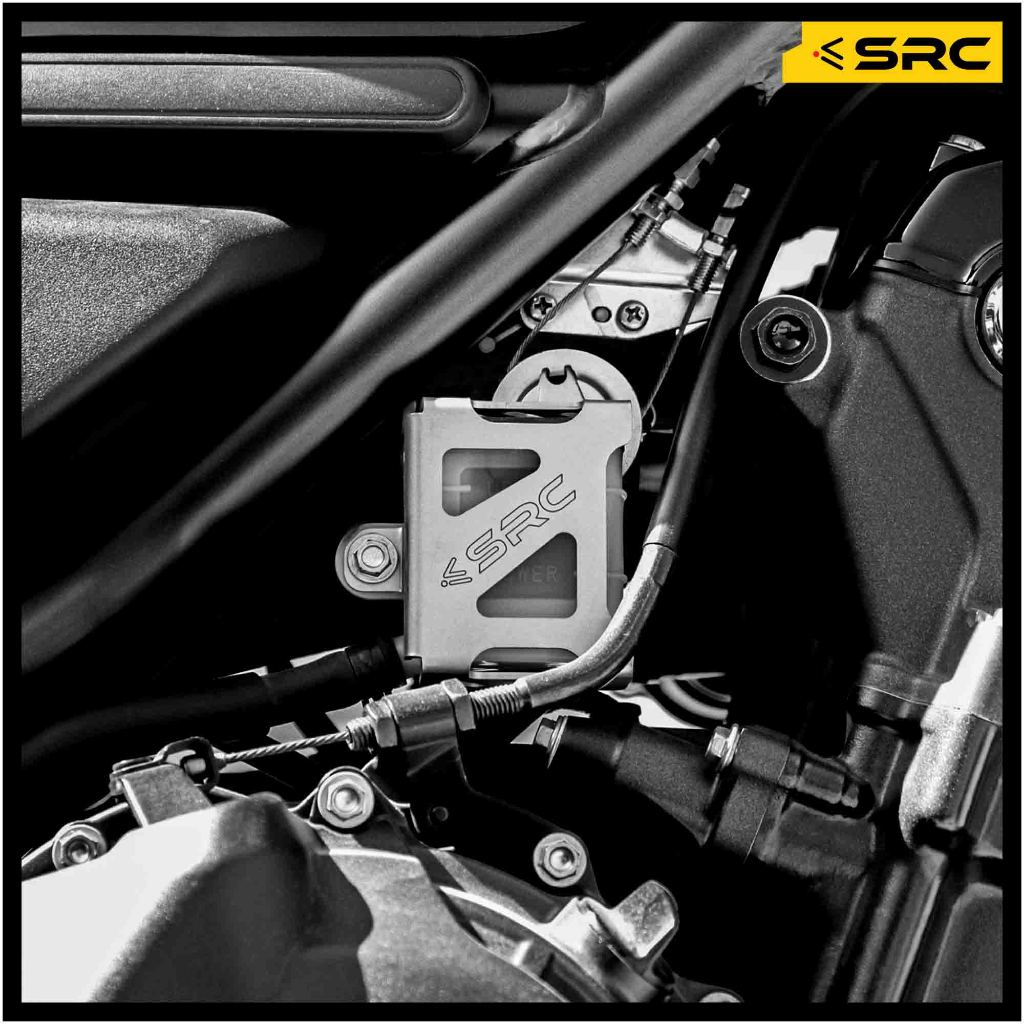 การ์ดกระปุกน้ำมันเบรค SRC สำหรับ HONDA CB500X, NX500, CL300, CL500 ...