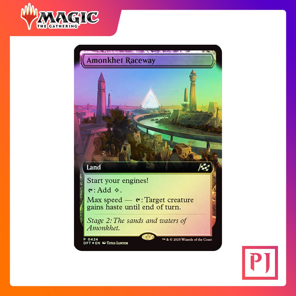 [MTG] Amonkhet Raceway (Extended Art) [DFT] [LAND] [UNCOM] [FOIL] [ENG ...