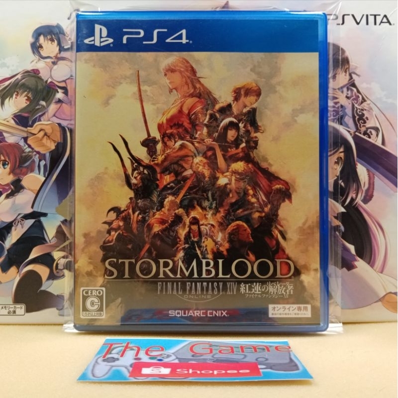 Jeu PS4 Final Fantasy XIV Stormblood – Neuf Sous Blister