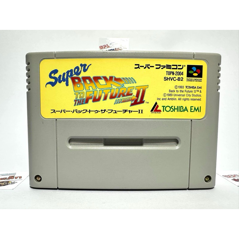 (1) ตลับแท้ Super Famicom(japan) Super Back to the Future Part II ...