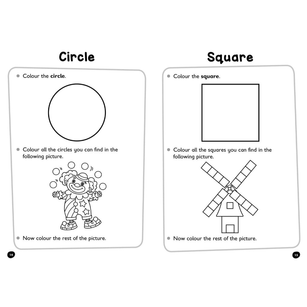 DKTODAY หนังสือ COLLINS EASY LEARNING PRESCHOOL:COLOURING NUMBERS ...
