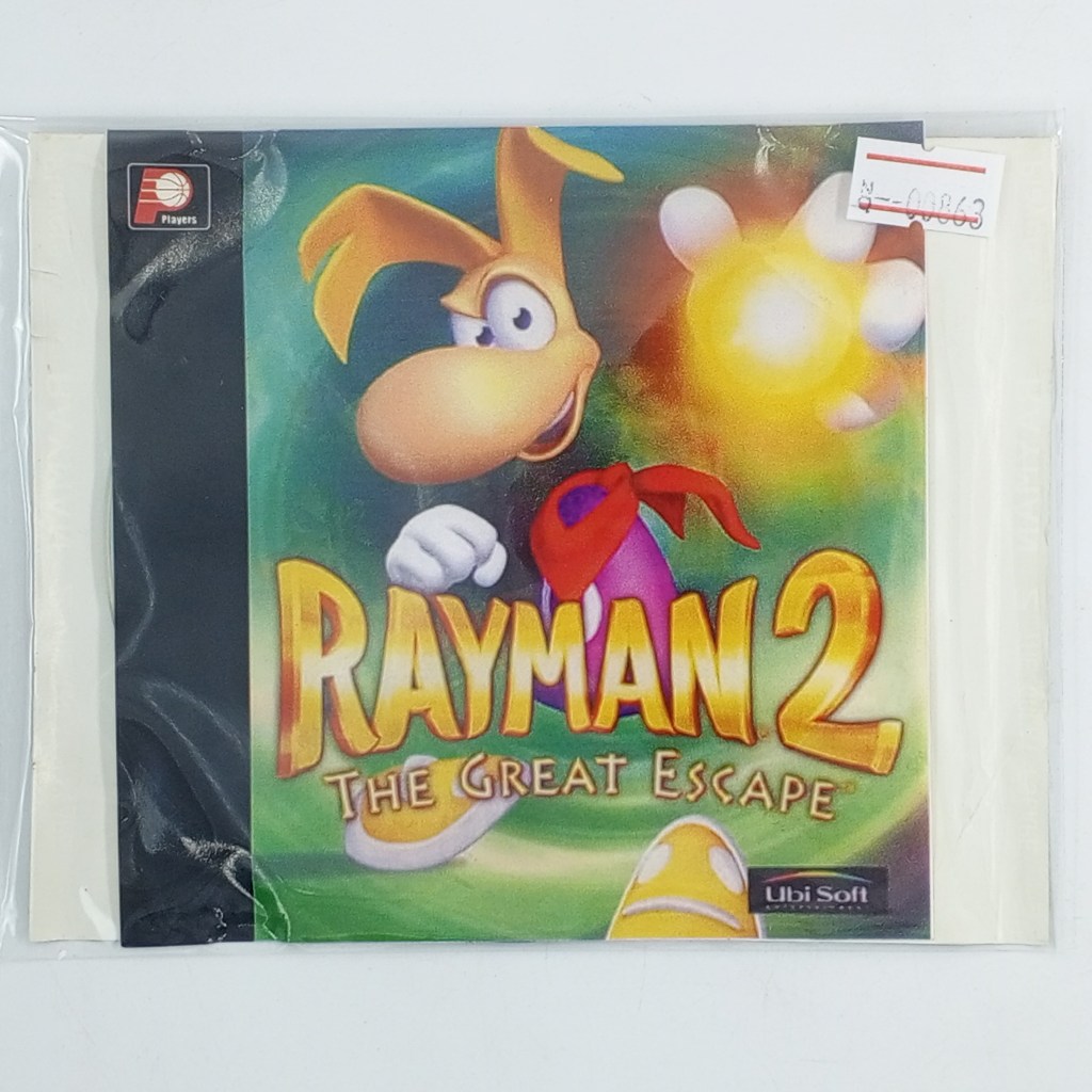 Notice/manuel Seul Pour Rayman 2 The Great Escape Sur PlayStation 1 (PS1) - Bon état