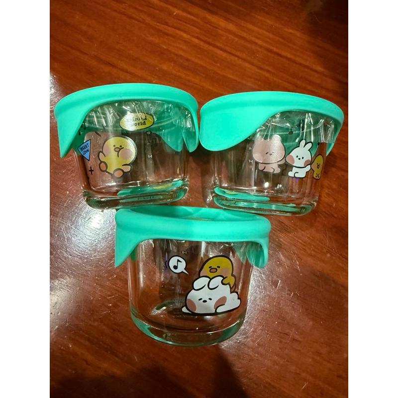 ถ้วยใส่อาหารเด็ก เข้าเวฟได้แช่แข็งได้ ทรงกลมลาย line friends LocknLock ...