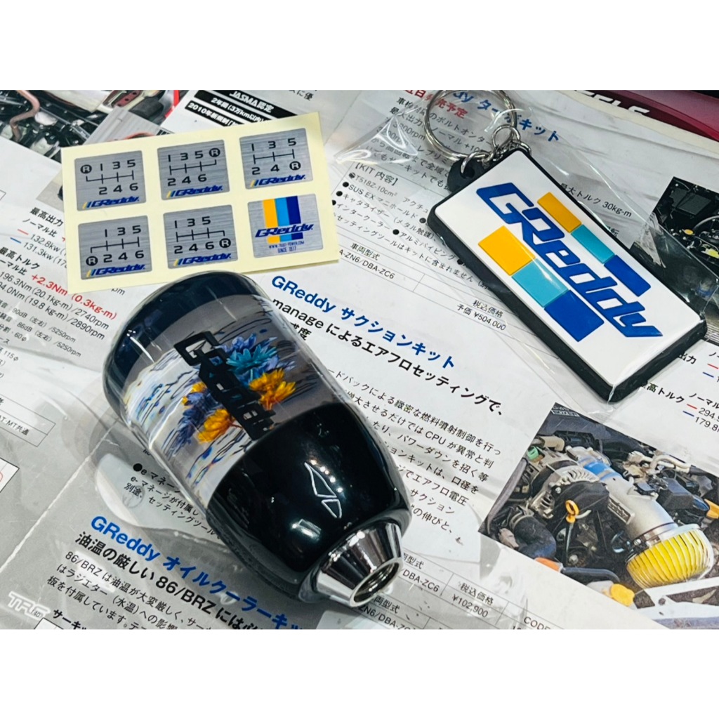 หัวเกียร์ Greddy Flower Gear Shift Knob ของแท้ GReddy Sakura ของ Rare ...