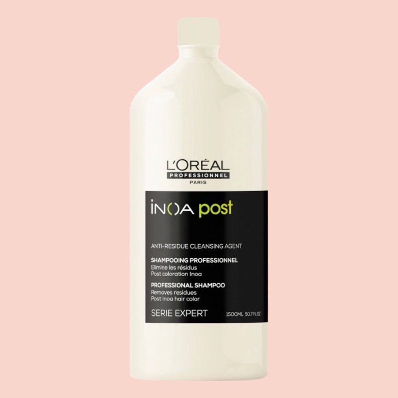 LOREAL INOA POST 1500 ML แชมพูสำหรับสระผมหลังทำสี ขจัดสิ่งสกปรกและดูแล ...