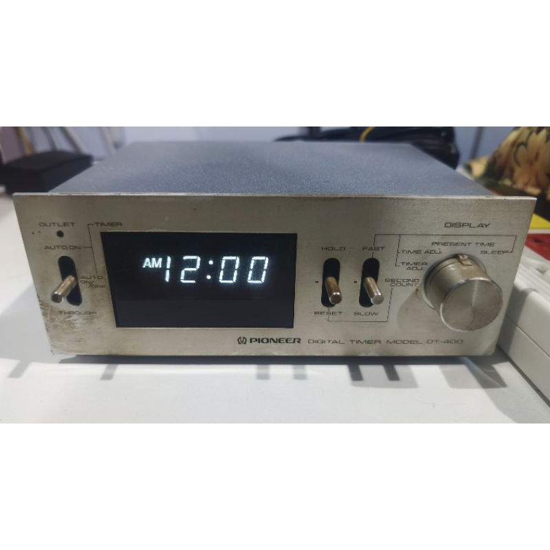 希少 美品 Pioneer Pioneer DT-34 デジタルタイマー レア