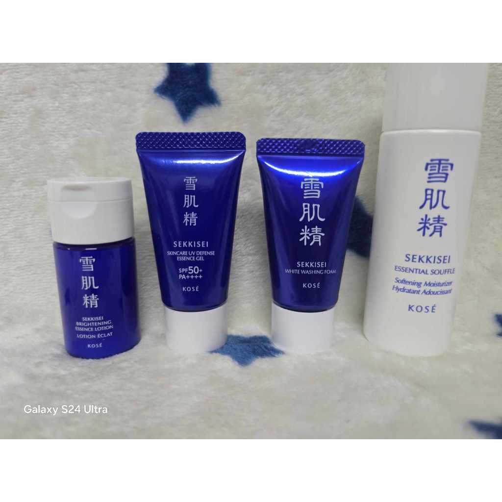 Kose gift set foam+Lotion+Essential+กันแดด | Shopee Thailand