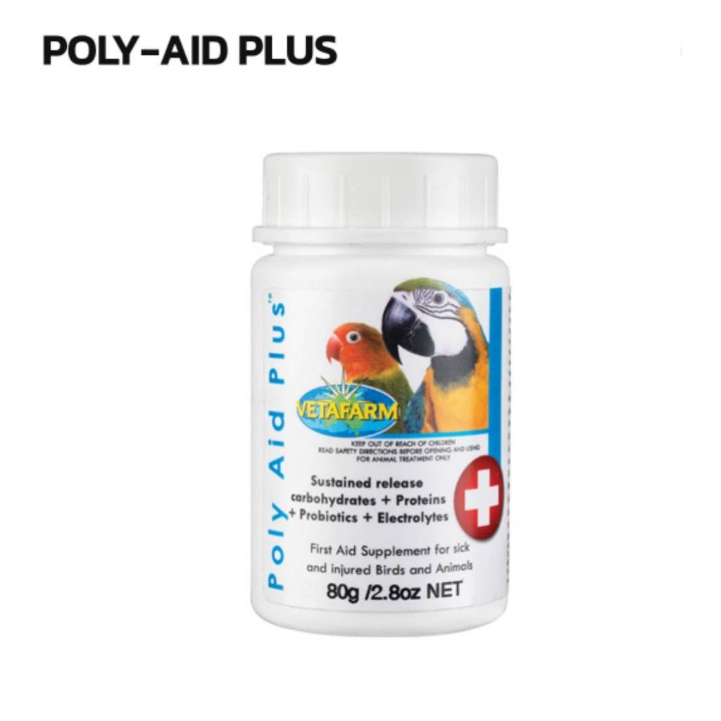Vetafarm POLY-AID PLUS นกแก้ว (แพ็กเกจ 40G.-500 G.) | Shopee Thailand