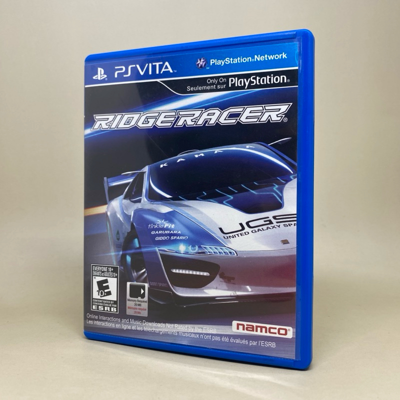 Radge Racer PS Vita | แผ่นเกมเพลสเตชั่นวีต้า แท้ | Zone 1 USA | English ...