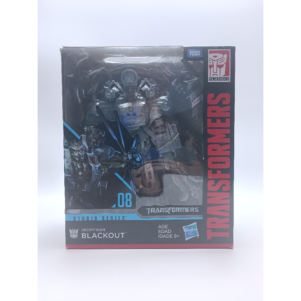 Transformers Studio Series Leader Class Blackout SS08 **มือสอง ...