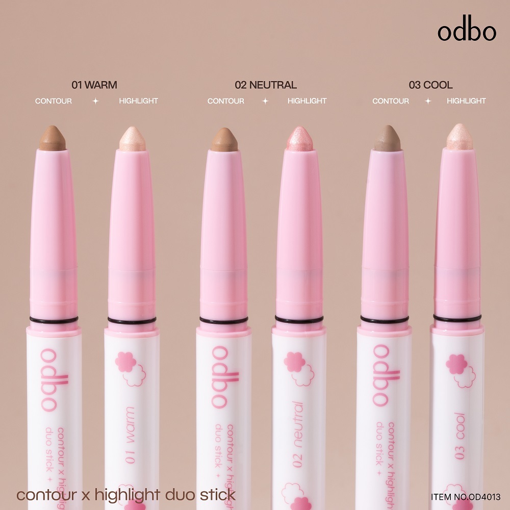 ODBO CONTOUR X HIGHLIGHT DUO STICK OD4013 #คอนทัวร์ไฮไลท์ดูโอ้สติ๊ก ...