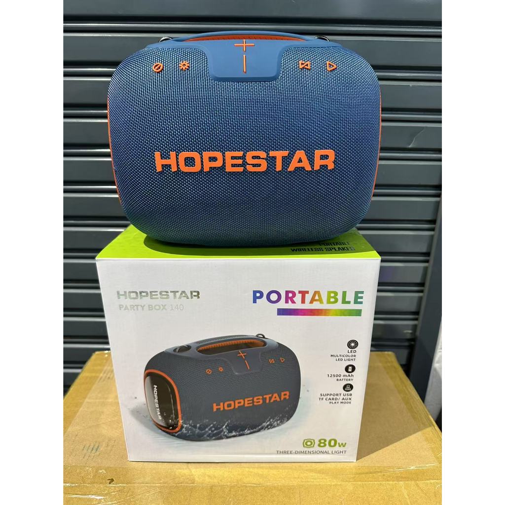 รุ่นใหม่ล่าสุด Hopestar PARTYBOX140 ลำโพงบลูทูธ 80วัตต์ พร้อมไมค์ลอย1อัน ลำโพง3ดอก ของแท้100% | Shopee Thailand