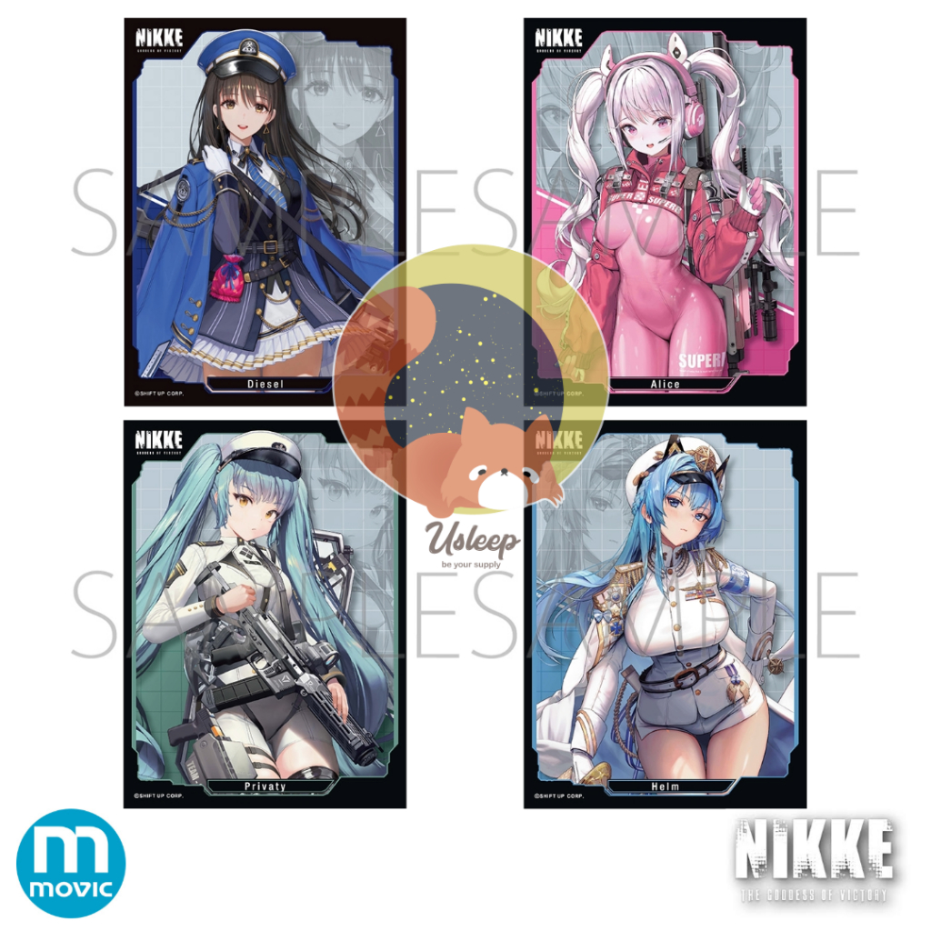 Chara Sleeve Collection Matte Series Goddess of Victory: Nikke : Rapi ...