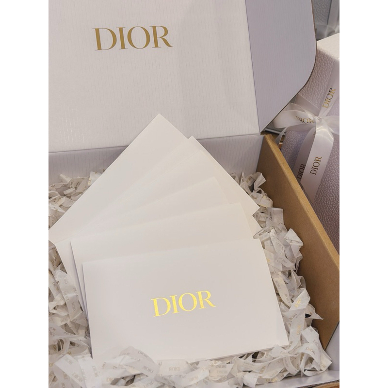 Christian Dior Card การ์ดอวยพร + ซอง แท้100% | Shopee Thailand