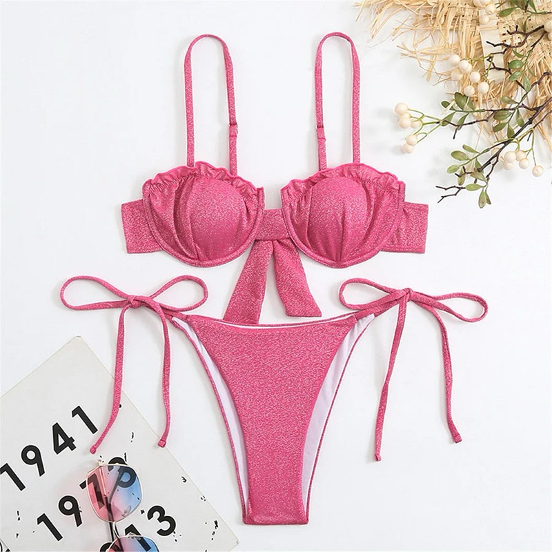 Zambo Pink Bikini Set