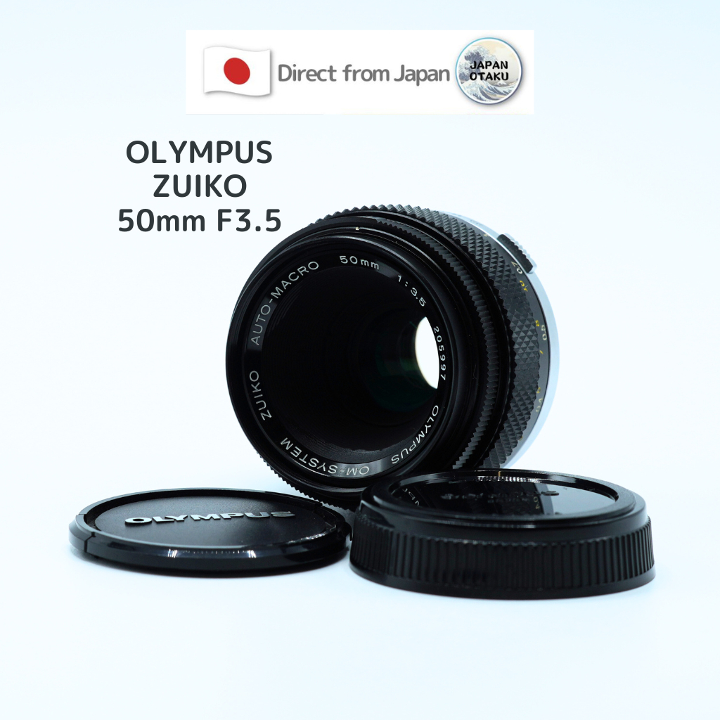 OBJECTIF OLYMPUS Zuiko auto macro 50mm F3.5 avec lot - Photo, audio & vidéo