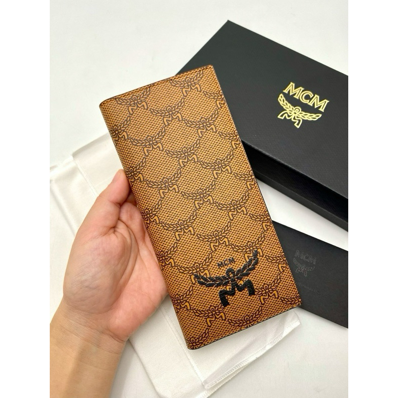 ของแท้100% กระเป๋าสตางค์ใบยาว M M Wallet | Shopee Thailand