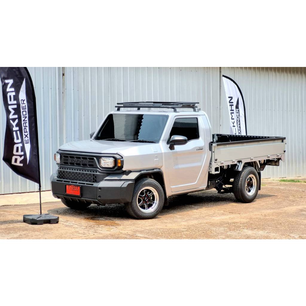 แร็คหลังคา RACKMAN HILUX CHAMP พร้อมขาจับตรงรุ่น | Shopee Thailand