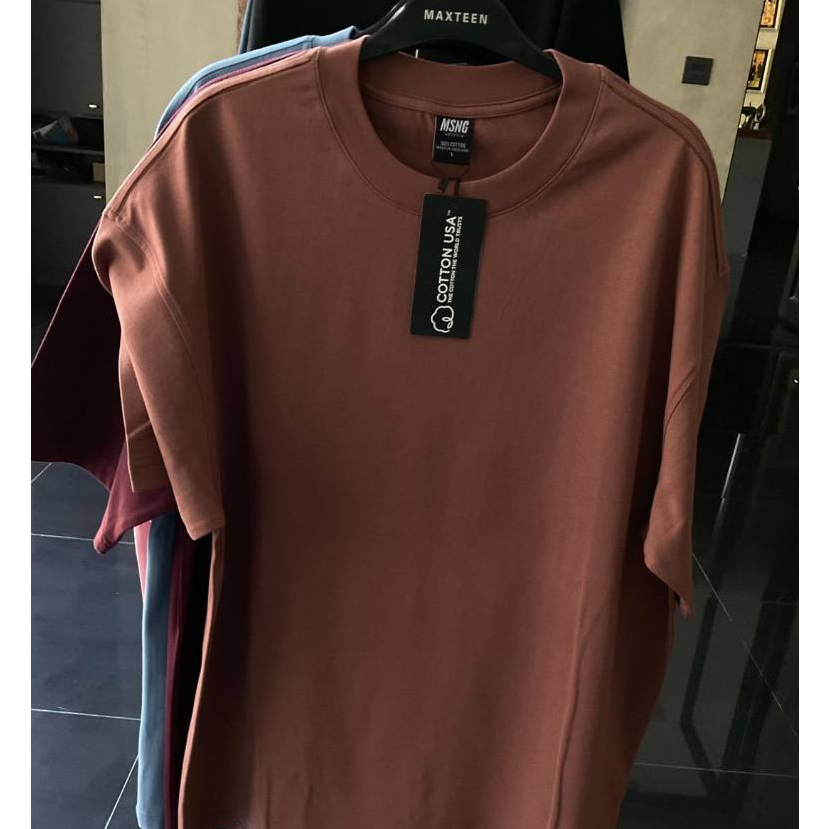 MSNG พรีเมี่ยม เสื้อยืด Oversized (สีโกโก้) High Quality (ผู้ผลิต ขาย ...
