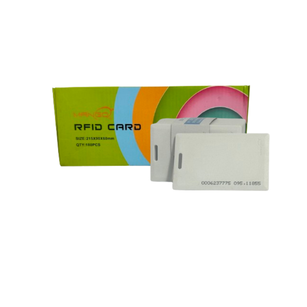 บัตรหนา Mango ไม่เรียงหมายเลข / 100 ใบ ความถี่ 125KHz สินค้าพร้อมส่ง ...